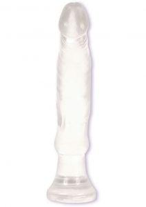 Crystal Jellies Anal Starter Sil A Gel 6 Inch Clear