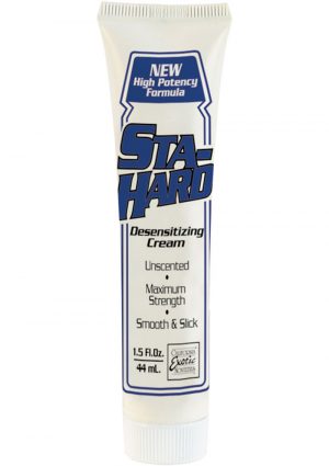 Sta-Hard Desensitizing Cream High Potency Formula 2 Ounces