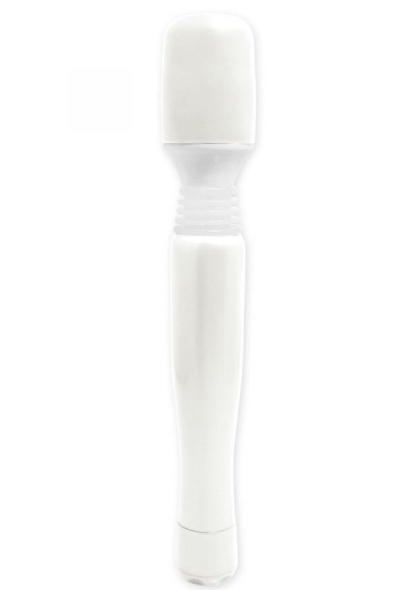 Mini Wanachi Silicone Massager Waterproof 8.25 Inch White