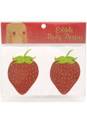 Edible Body Pasties Succulent Strawberry
