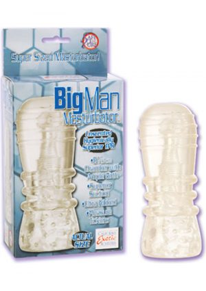 BIG MAN MASTURBATOR CLEAR
