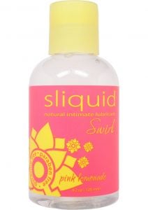 Sliquid Swirl Water Based Lubricant Pink Lemonade 4.2 Ounce