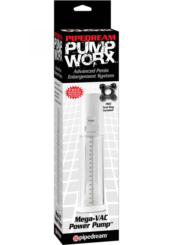 Pump Worx Mega Vac Power Pump Clear