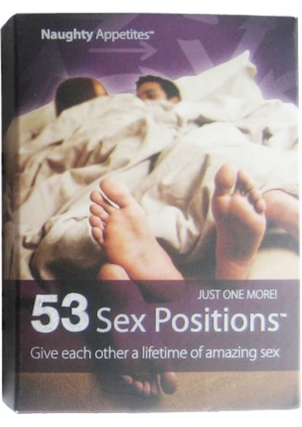Naughty Appetites 53 Sex Postions Card Game