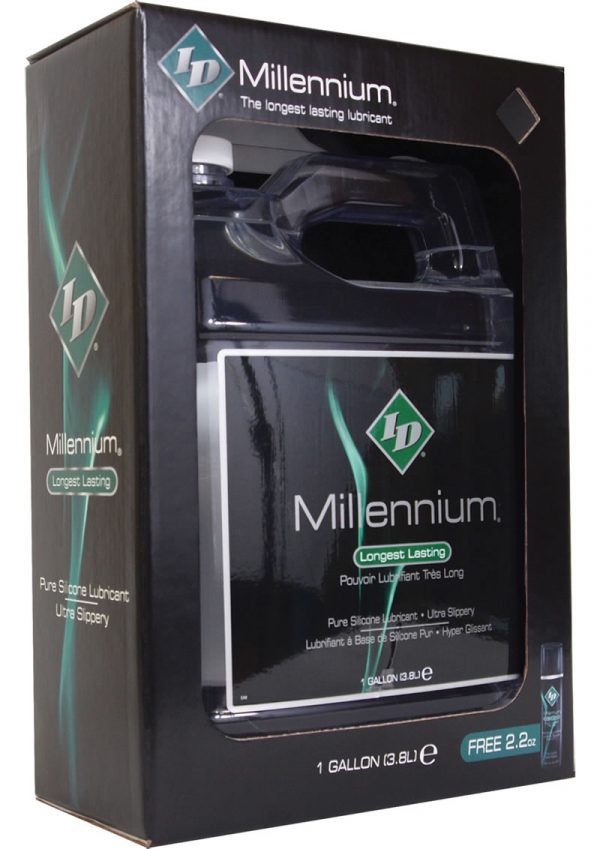 ID Millennium Longest Lasting Pure Silicone Lubricant 1 Gallon Pump
