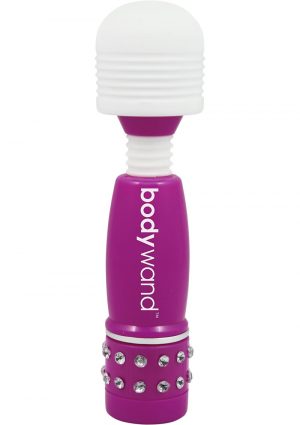 Bodywand Neon Edition Mini Massager Purple 4 Inch