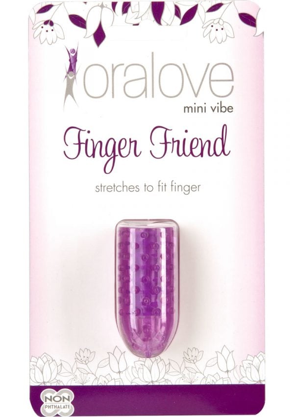 Oralove Mini Vibe Finger Friend Purple