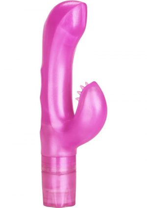 The Original G-Kiss Dual Motor Vibe Waterproof Pink 4 Inch
