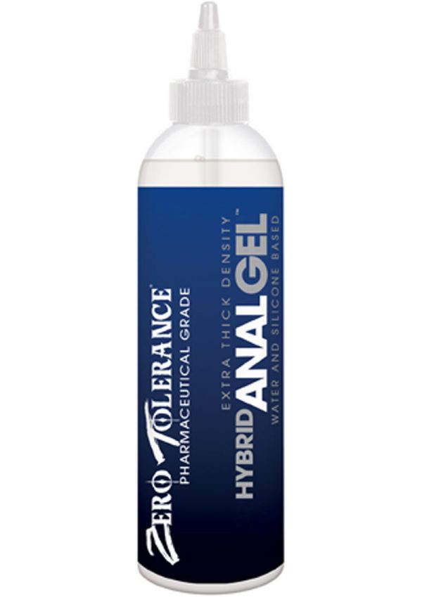 Zero Tolerance Hybrid Anal Gel Water And Silicone Base Lubricant 2 Ounce