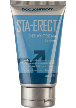 Sta Erect Delay Cream For Men 2 Ounce - Bulk