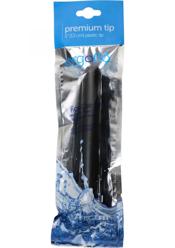 Perfect Fit Ergoflo Premium Plastic Tip 5in - Black