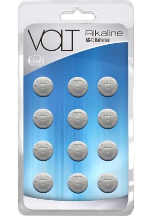 Volt Akaline AG-13 Batteries 12 Each Per Pack