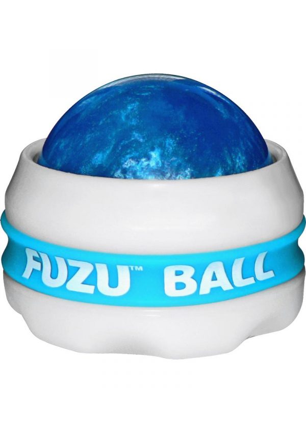 Fuzu Ball is a handheld 360 degrees rolling ball Blue