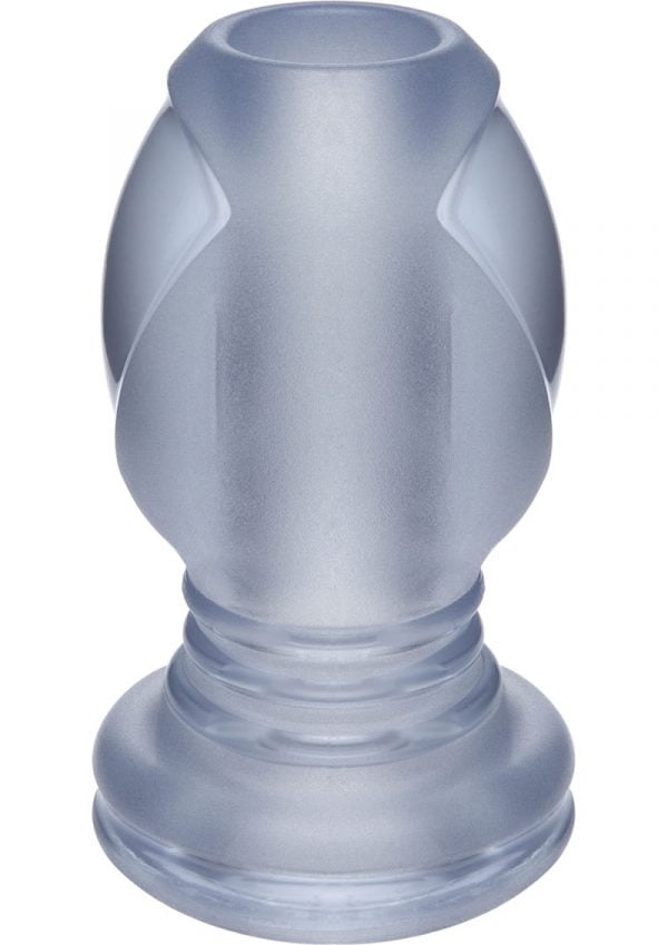 TitanMen The Hollow Open Tunnel Anal Plug Clear 4.5 Inch