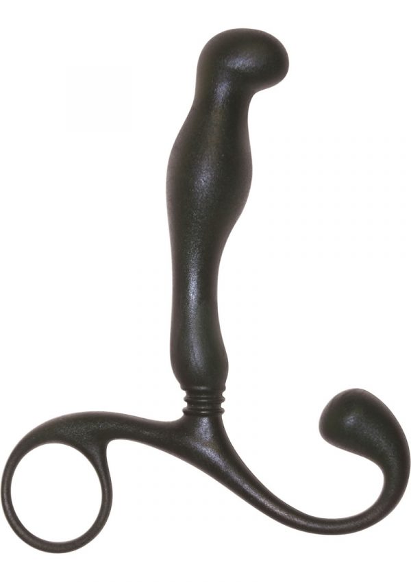 The 9 P Zone+ Prostate Massager Black