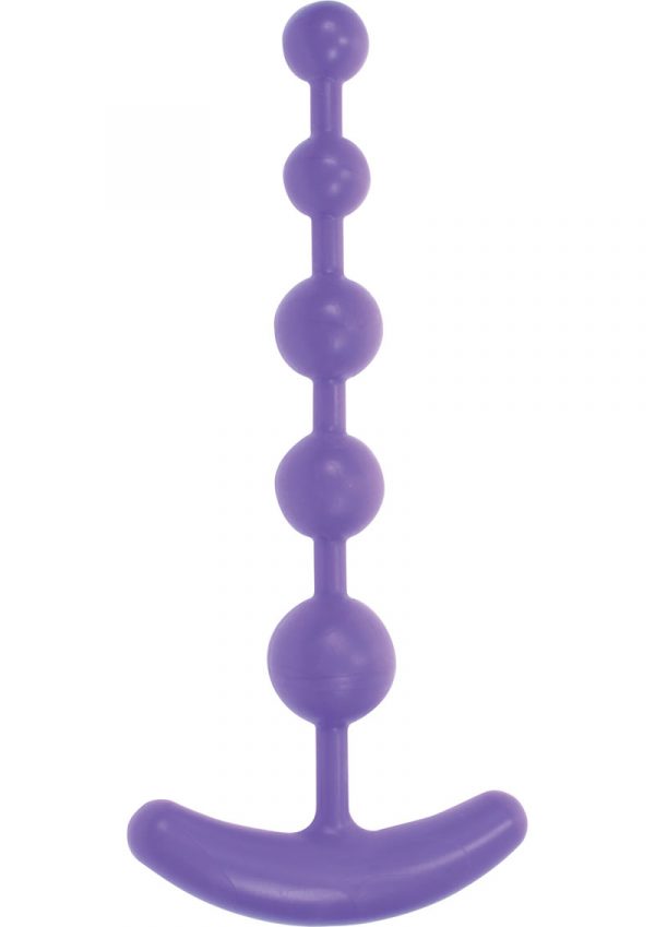 Kinx Classic Anal Beads Waterproof Purple 6.25 Inch