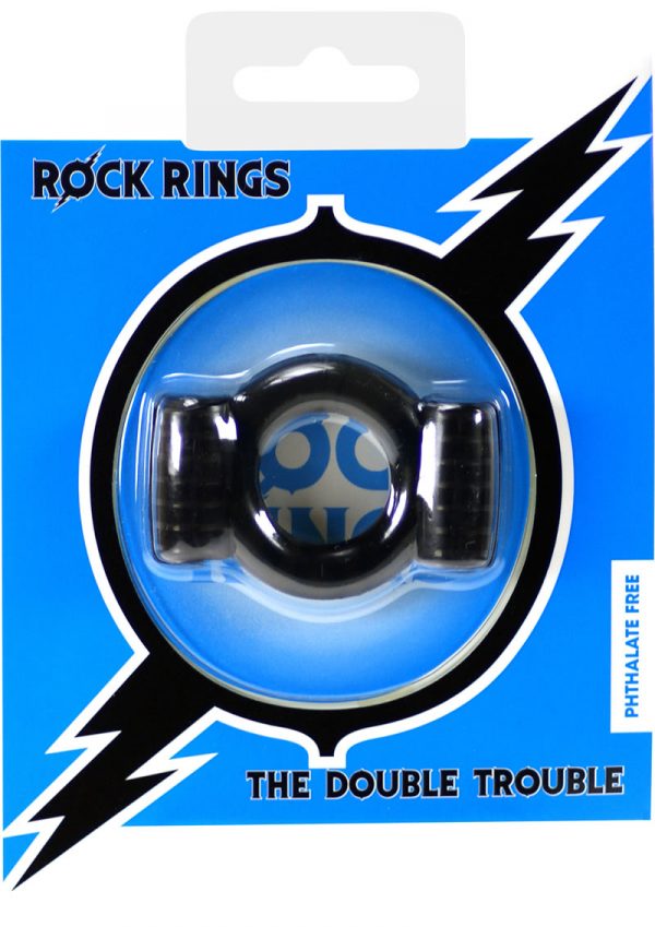 Rock Ring Double Trouble Waterproof black