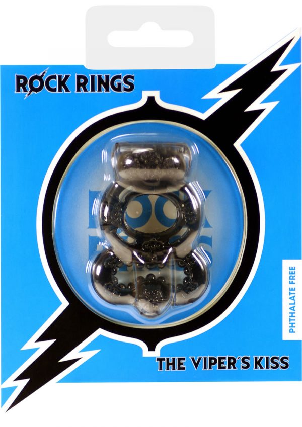 Rock Rings Vipers Kiss Waterproof Black