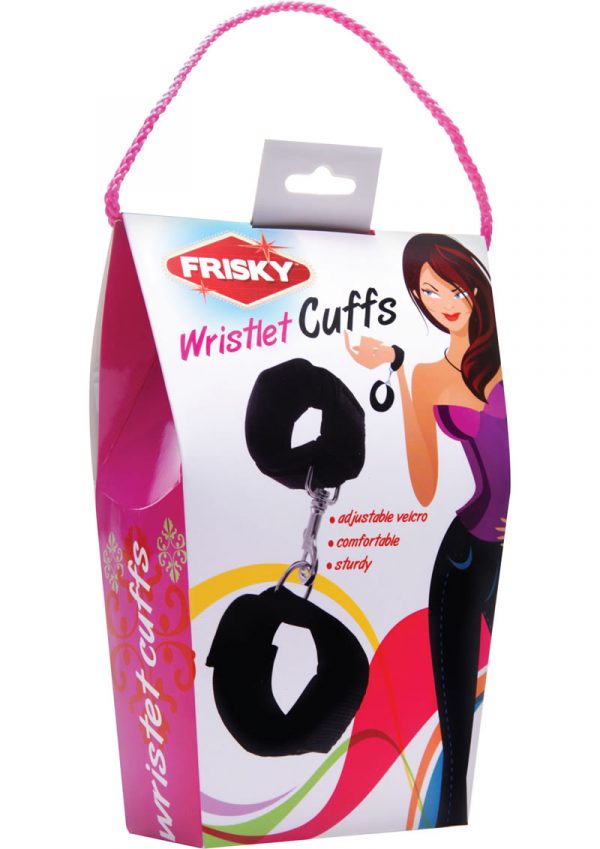 Frisky Wristlet Cuffs Black
