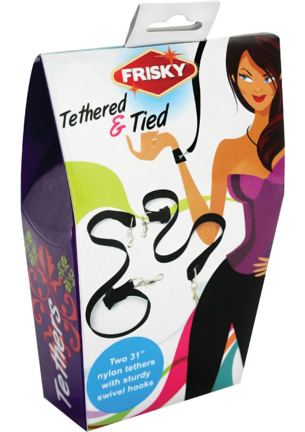 Frisky Tethered and Tied Tethers Black