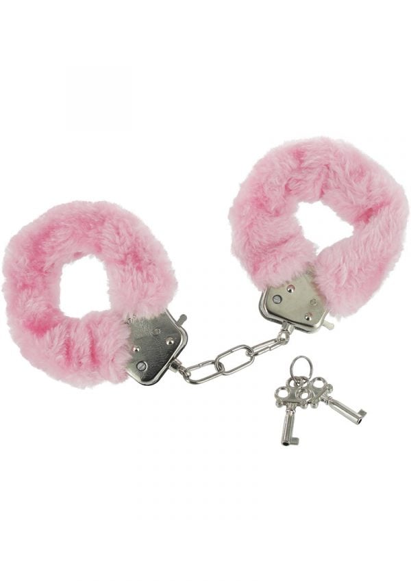 Frisky Caught In Candy Fur Hsand Cuffs Pink