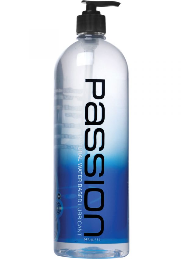 Passion Natural Water Based Lubricant 34 Ounce Pump