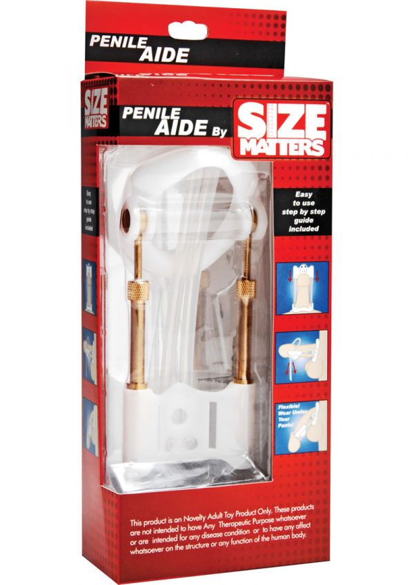 Size Matters Penis Enlarger System White