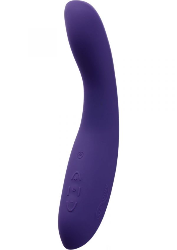 We-Vibe Rave Silicone G Spot Rechargeable Vibrator Purple