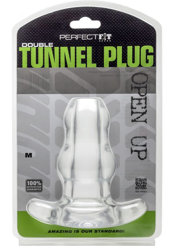 Perfect Fit Double Tunnel Plug MD - Clear