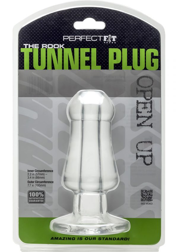 Perfect Fit The Rook Tunnal Plug - Clear