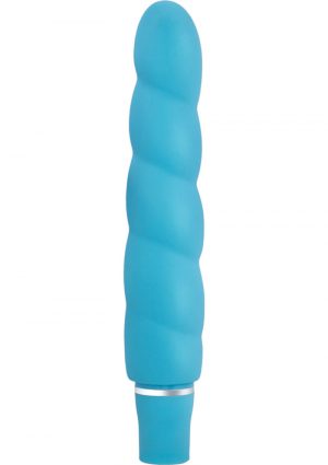 Luxe Anastasia Multifuction Vibe Silicone Waterproof Aqua 6.5 Inch