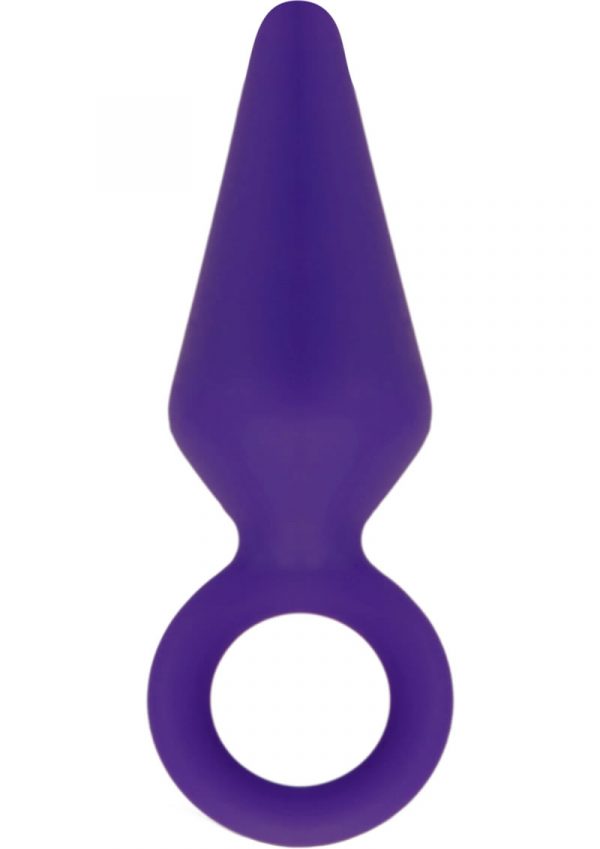 Luxe Candy Rimmer Silicone Anal Medium Purple