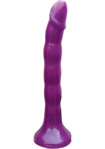 Wet Dreams Skinny My Strap On Purple 7 Inch