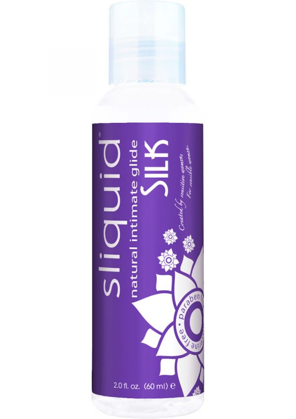Sliquid Naturals Silk Premium Intimate Glide Paraben Free 2 Ounce