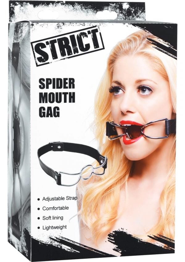 Strict Spider Open Mouth Gag Black