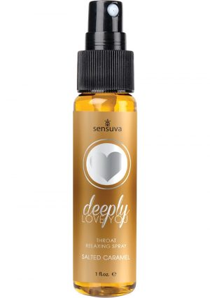 Deeply Love you Throat Relaxing Spray Salted Caramel 1 Fl Oz