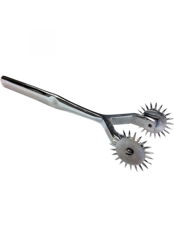 Rouge Two Prong Pinwheel In Clamshell Stainless Steel