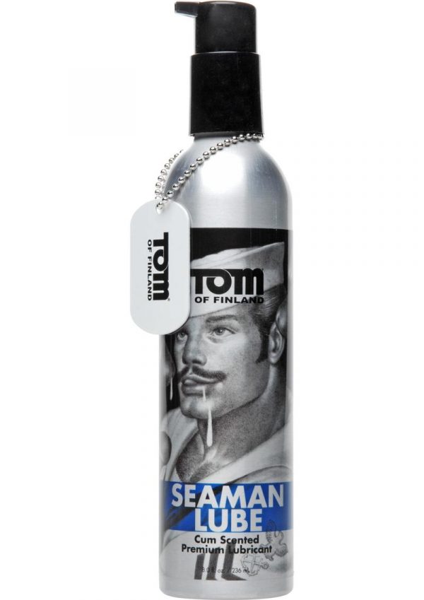 Tom of Finland Seaman Cum Scented  Water Based Lube 8 Ounce