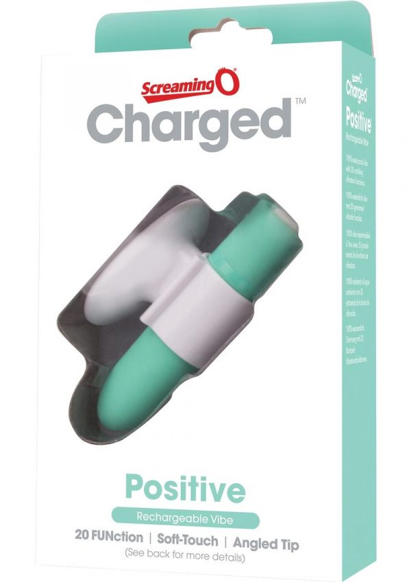 Charged Positive Rechargeable Vibe Waterproof Kiwi