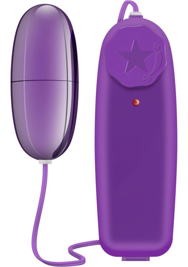 B Yours Wired Remote Control Power Bullet Waterproof Purple