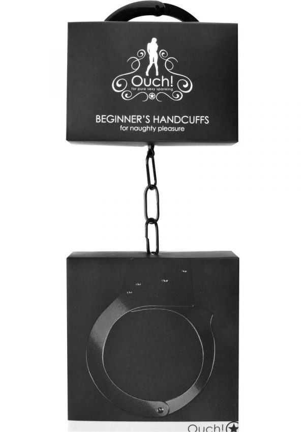 Ouch! Beginner`s Handcuffs Black