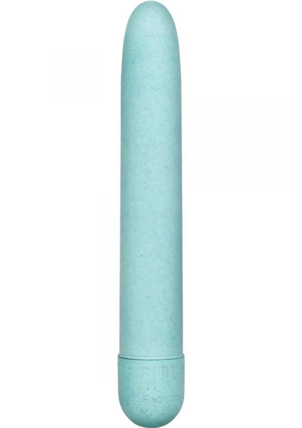 Gaia Eco Biodegradable Vibrator Waterproof Aqua 7 Inch