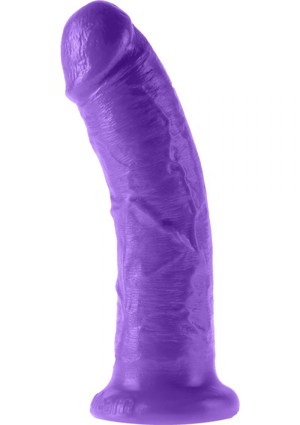 Dillio Realistic Dildo Purple 8 Inches