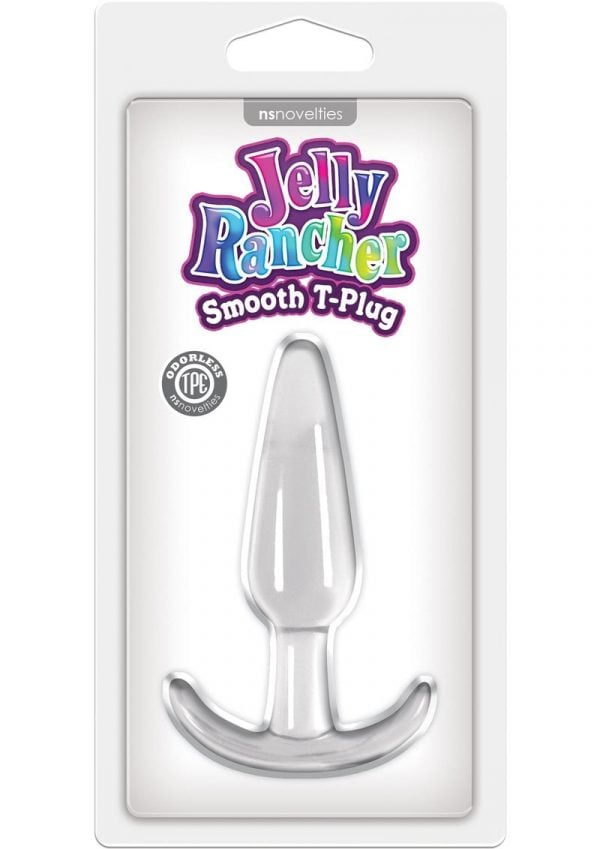 Jelly Rancher Smooth T Plug - Clear