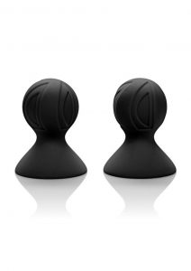 Nipple Play Silicone Pro Nipple Suckers Black