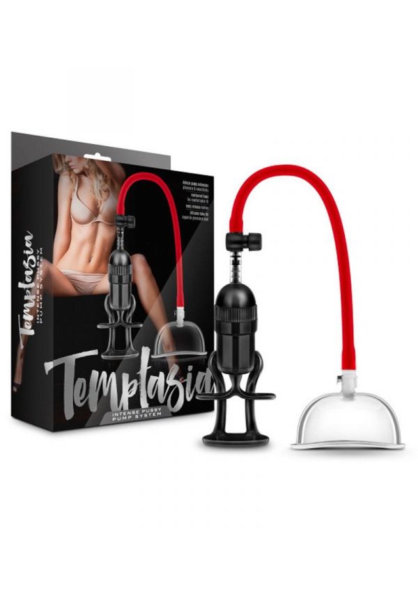Temptasia Intense Pussy Pump System Black And Red