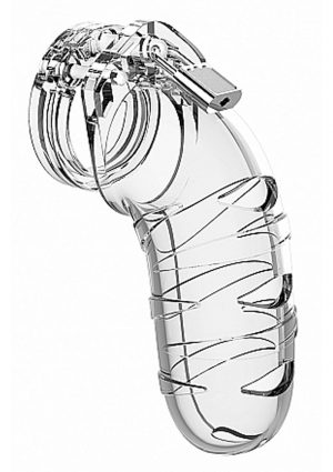 Man Cage By Shots Chastity 05 Clear 5.5 Inch
