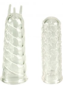 Finger Teasers Silicone Finger Massagers Clear