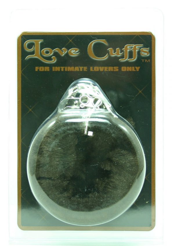 FURRY LOVE CUFFS BROWN