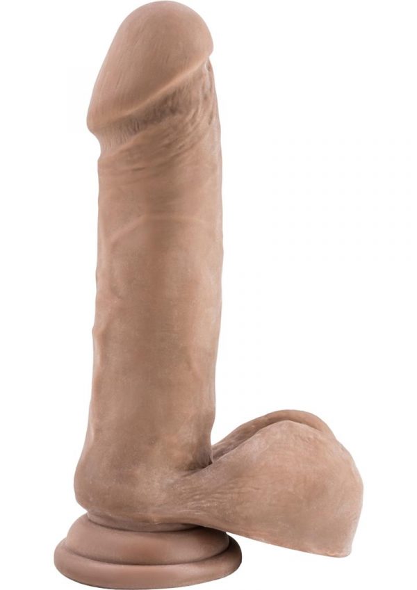 Au Naturel Sensa Feel Dildo 8inch RubberNon Vibrating